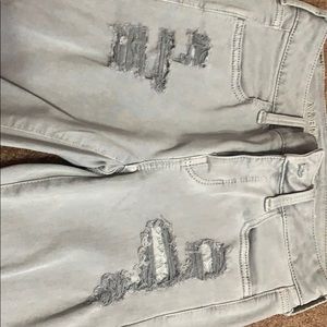 Light gray skinny jeans/jeggjng